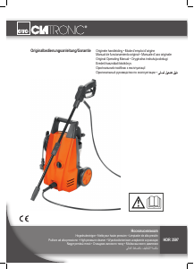 Manual Clatronic HDR 3597 Pressure Washer