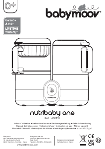 Manual Babymoov A001133 Nutribaby One Robot de bucătărie