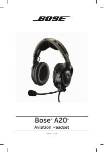 Manual Bose A20 Headset