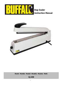 Manual Buffalo GJ459 Vacuum Sealer