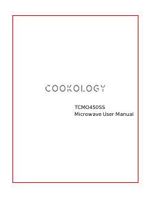 Manual Cookology TCMO450SS Microwave