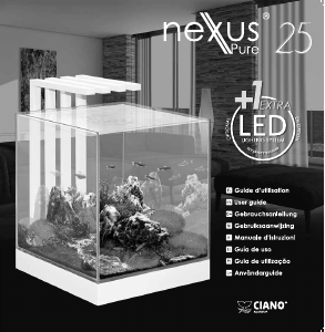 Manual de uso Ciano Nexus Pure 25 Acuario