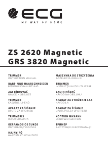 Instrukcja ECG ZS 2620 Magnetic Trymer do brody