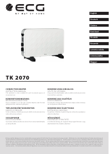 Rokasgrāmata ECG TK 2070 Sildītājs