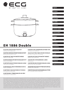 Instrukcja ECG EH 1886 Double Multi kuchenka