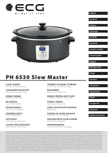 Vadovas ECG PH 6530 Slow Master Lėtpuodis