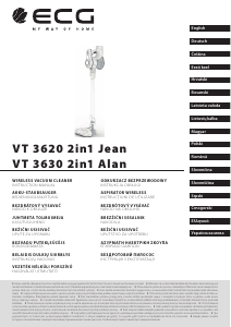 Návod ECG VT 3620 2in1 Jean Vysávač