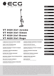 Priročnik ECG VT 3420 2in1 Jerome Sesalnik