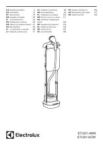 Bruksanvisning Electrolux E7US1-4MN Tøydamper