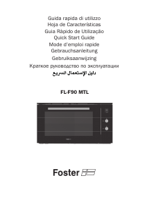 Manual Foster FL F90 MTL Forno