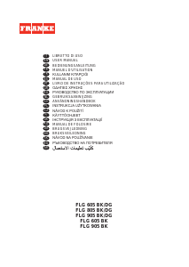 Manual Franke FLG 805 BK/DG Hotă