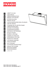 Manual Franke FMY PRO 907 FM BK Cooker Hood