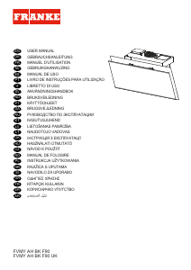 Manuál Franke FVMY AH BK F90 UK Odsavač par