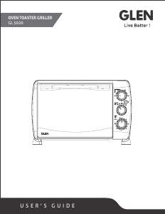 Manual Glen SA 5020 Oven