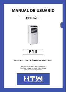 Manual de uso HTW HTW-PCS-021P14 Aire acondicionado