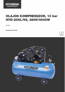 Használati útmutató Hyundai HYD-200L/V2 Kompresszor