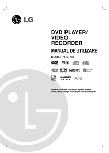 Manual LG VC9700 DVD player