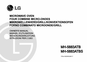 Manual LG MH-5883ATBS Microwave