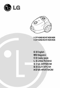Manual LG V-CP753ND Vacuum Cleaner