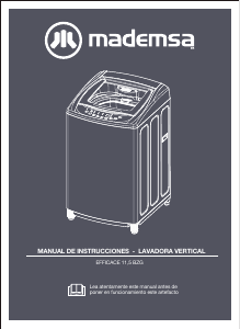 Manual de uso Mademsa Efficace 11.5 BZG Lavadora