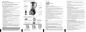 Manual Mondial L-1000-MI Liquidificadora