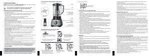 Manual Mondial L-1100-RI Liquidificadora
