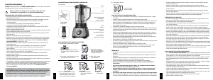 Manual Mondial L-1100-MI Liquidificadora