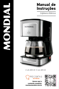 Manual Mondial C-44-32X-SI Máquina de café