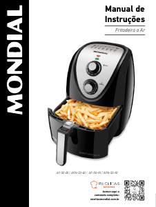 Manual Mondial AF-50-Bi Fritadeira