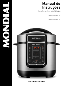 Manual Mondial PE-41 Panela pressão