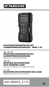 Bedienungsanleitung Parkside IAN 380695 Multimeter