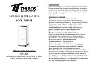 Manual de uso Thulos TH-KB16 Ventilador