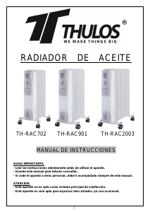 Handleiding Thulos TH-RAC901 Kachel
