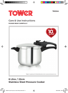 Tower pressure best sale cooker user manual