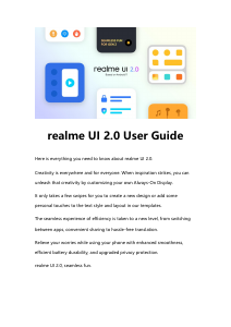 Handleiding Realme UI 2.0