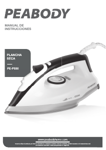 Manual de uso Peabody PE-PS30 Plancha
