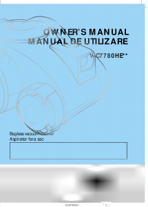 Manual LG V-C7780HEUQ Aspirator