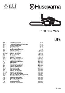 Használati útmutató Husqvarna 135 Mark II Láncfűrész