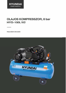 Használati útmutató Hyundai HYD-100L/V2 Kompresszor