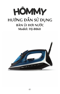 Hướng dẫn sử dụng Hommy HJ-8060 Bàn ủi