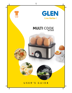 Manual Glen SA 3035 Egg Cooker