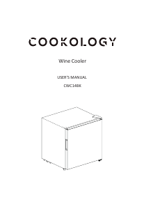 Handleiding Cookology CWC14BK Wijnklimaatkast