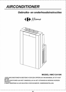 Handleiding Carrefour Home HMC12410N Airconditioner