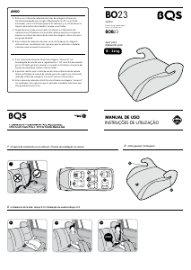 Manual de uso BQS BOB 23 Asiento para bebé