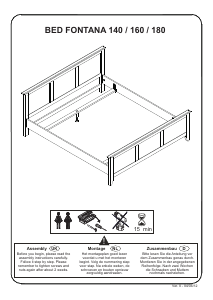 Manual de uso Beter Bed Fontana Estructura de cama
