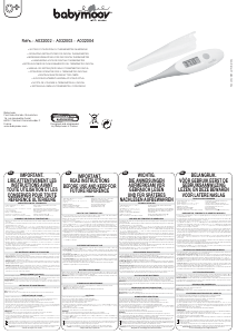 Manual Babymoov A032002 Thermometer