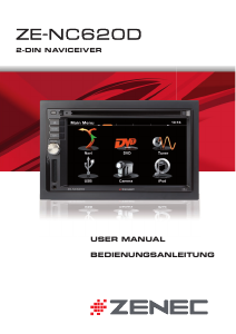 Handleiding Zenec ZE-NC620D Navigatiesysteem