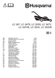 Manual Husqvarna LC 353VE Mașină de tuns iarbă