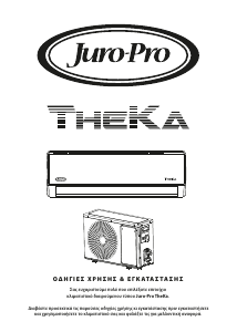 Εγχειρίδιο Juro-Pro TheKa 24K Κλιματιστικό