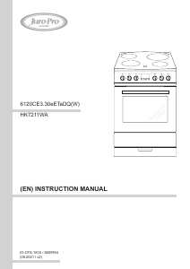 Handleiding Juro-Pro HK7211WA Fornuis